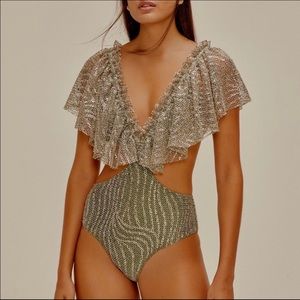 Agua De Coco One Piece Swimsuit